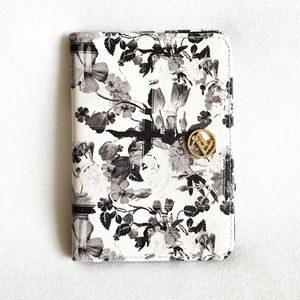 Adrienne Vittadini Flower Print Passport Cover